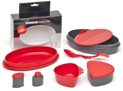 Kelioninės virtuvės rinkinys Primus Meal Set (Raudona)