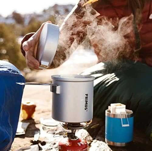 Stanley Puodų Primus Essential Trek Puodų rinkinys 0,6L+1L