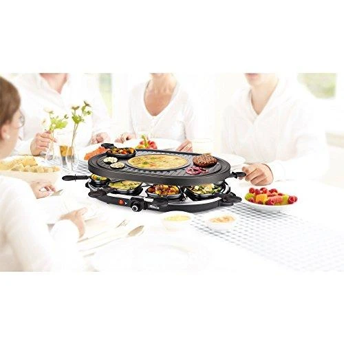 Princess 162700 8 žmogus (žmon.) Juoda, Nerūdijančiojo plieno 1200 W