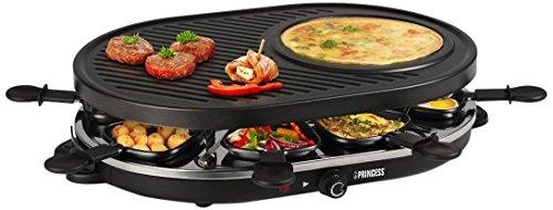 Princess 162700 8 žmogus (žmon.) Juoda, Nerūdijančiojo plieno 1200 W