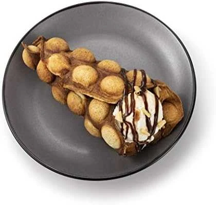 Princess | Bubble Vaflinė | 132465 | 700 W | Number of pastry 1 | Belgian waffle | Juodas