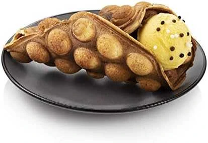 Princess | Bubble Vaflinė | 132465 | 700 W | Number of pastry 1 | Belgian waffle | Juodas