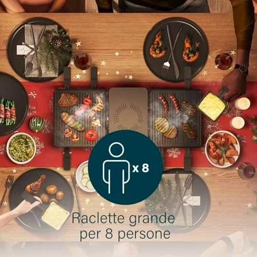 Princess 01.162660.01.001, 8 person(s), Metal, Juodas, Rectangular, Rotary, 2 m
