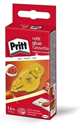 Pritt Pripildymas klijų juosta, kasetė, B: 8,4 mm, 16 m, nepermanentinis