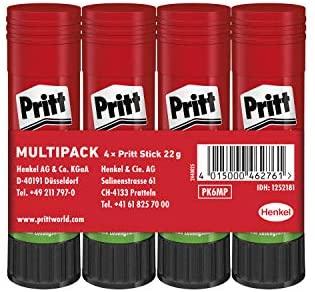BenQ Pritt klijai lazdelėje Multipack 4 vnt. x 22 g, 9H PK6MP