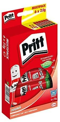 Pritt Pritt Klebestift Multipack 6 ST x 22g , 9H PS6BF
