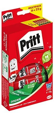 Pritt Pritt Klebestift Multipack 6 ST x 22g , 9H PS6BF