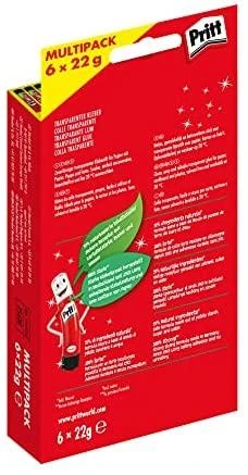 Pritt Pritt Klebestift Multipack 6 ST x 22g , 9H PS6BF