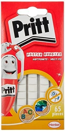 Dvipusiai lipnūs kvadratėliai Pritt Multitack, 65 vnt.