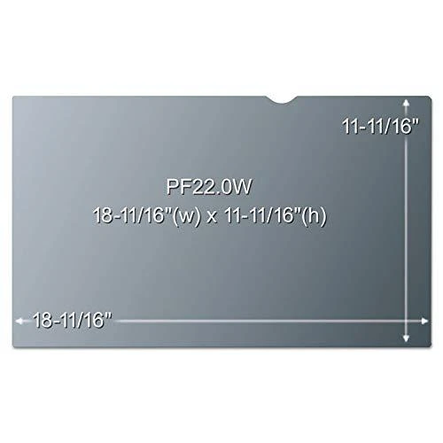3M Filtras gruodžio 16 d. privatumas 22'' 16:10 (PF220W1B)