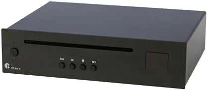Pro-Ject Projektinis CD Box E - Minimalist CD grotuvas, juoda