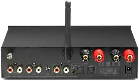 Muzikinis centras Pro-Ject STEREO SET E PHONO - Minimalistinė garso sistema su patefonu, juoda