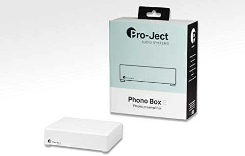 Pro-Ject Phono Box E juodas fono pirminis stiprintuvas