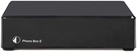 Pro-Ject Phono Box E juodas fono pirminis stiprintuvas