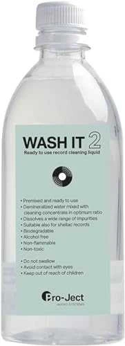 Pro-Ject Wash it 2 - Vinilinių plokštelių valymo skystis, 250 ml