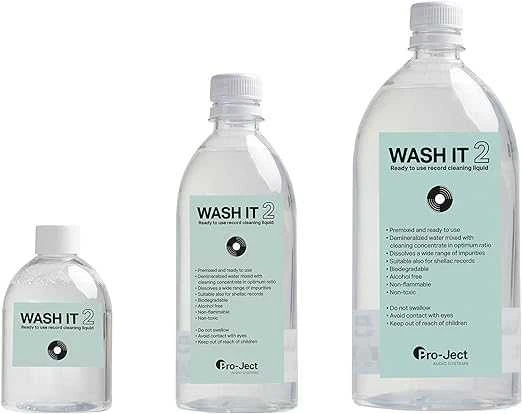 Pro-Ject Wash it 2 - Vinilinių plokštelių valymo skystis, 250 ml