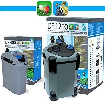 Prodac DF1200 išorinis filtras 350-500L akvariumui, su 9W UV lempa 25,5W 1200L/val