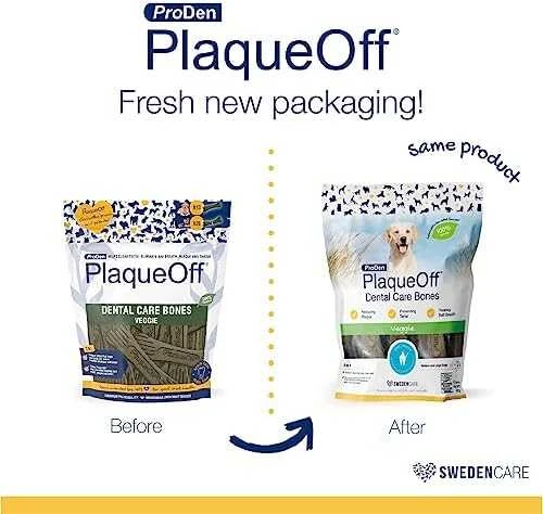 Swedencare „PlaqueOff“ – dantų kaulams skirtas daržovių mišinys, 480 g – (721.0046)