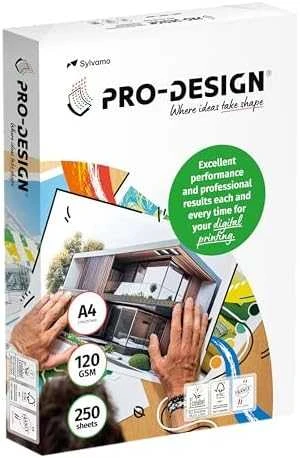 Pro-Design A4 formato atlasinis kopijavimo popierius Pro-Design 120g /250 lapų/