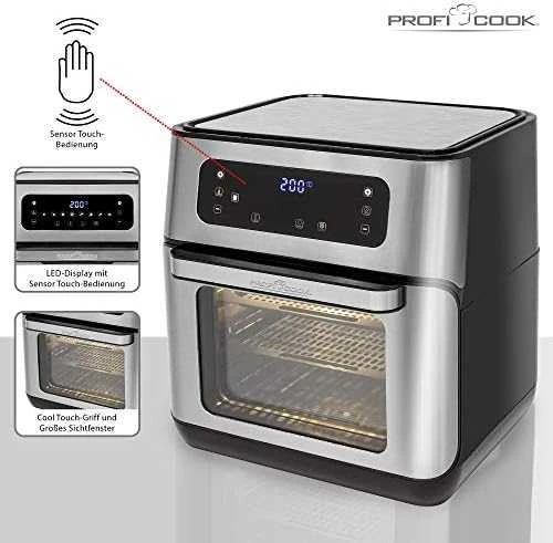 Profi Cook Mažo riebumo karšto oro gruzdintuvė ProfiCook PC-FR 1200 H