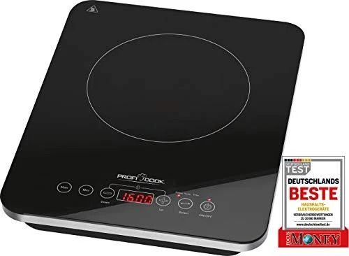 Clatronic Indukcinė viryklėa Profi Cook PC-EKI 1062 ( 1 katvietė, 2000W, juoda sp.)