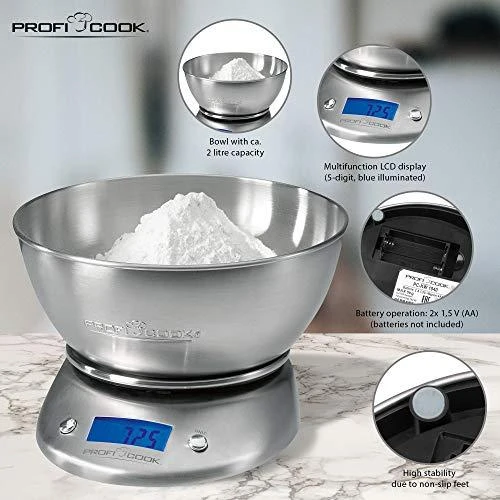 Virtuvinės svarstyklės ProfiCook PC-KW 1040