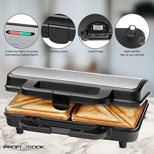 Sumuštinių keptuvas Profi Cook Sumuštinių keptuvė ProfiCook PC-ST 1092