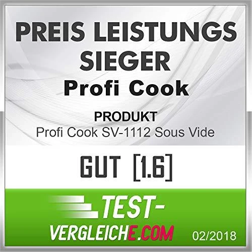 Clatronic ProfiCook PC-SV 1112 8 L 520 W Juodas, Nerūdijantis plienas