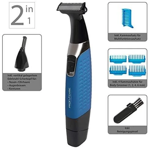 ProfiCare Body hair trimmer PC-BHT 3074 mėlynas/juodas