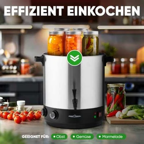 Profi Cook ProfiCook PC-EKA 1283 konservavimo katilas 32 L 2100 W