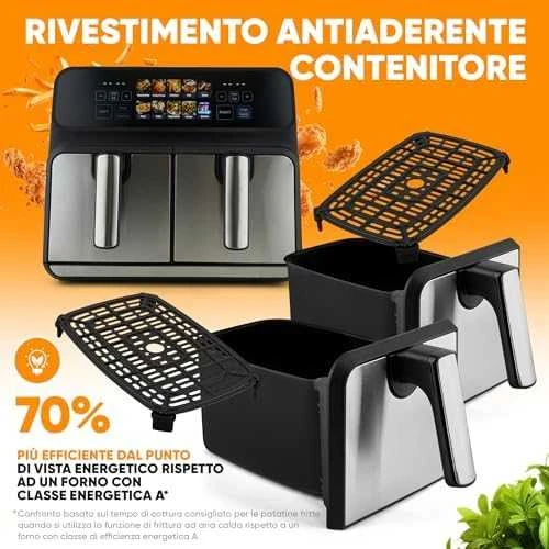Profi Cook PROFICOOK PC-FR 1287 H riebalų neturinti gruzdintuvė