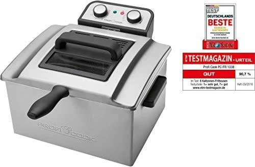 Gruzdintuvė Clatronic ProfiCook PC-FR 1038 dviguba atskira 3000 W Sidabrinė