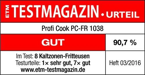 Gruzdintuvė Clatronic ProfiCook PC-FR 1038 dviguba atskira 3000 W Sidabrinė