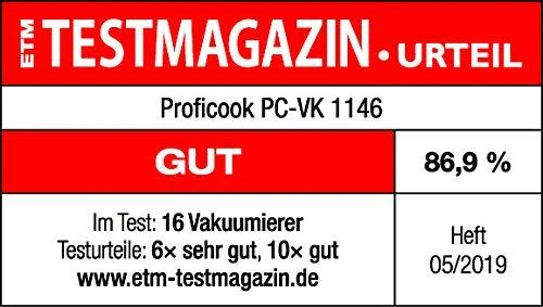 Profi Cook Sealer vakuuminis siurblys PROFICOOK PC-VK 1146