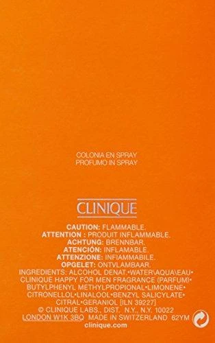 Kvepalai vyrams Clinique Happy EDC, 100 ml