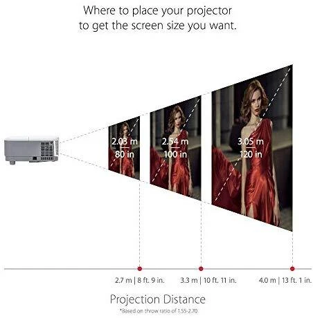 Projektorius ViewSonic PA503W (DLP, WXGA, 3600 ANSI, VGA x2, HDMI)