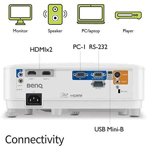 Projektorius BENQ MW550 3600ANSI WXGA 1.55-1.7 DLP