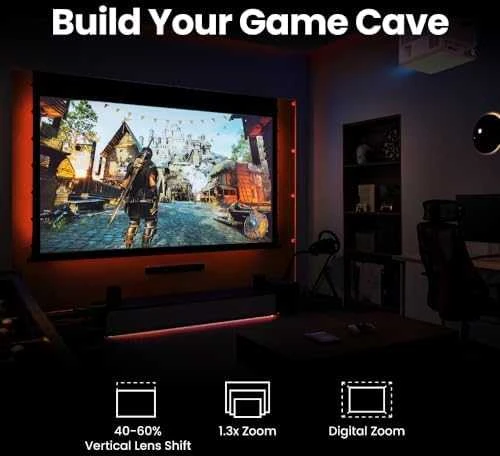 BenQ X3100i | 4K HDR 4LED konsolinių žaidimų projektorius