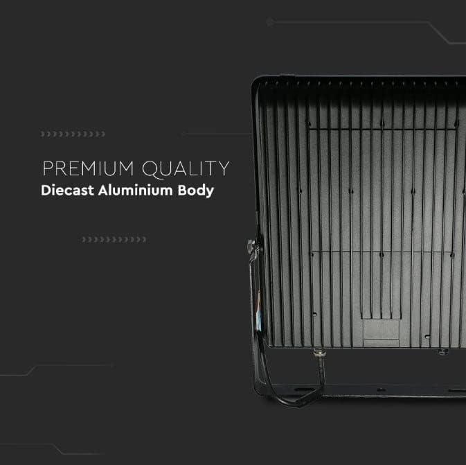 V-tac 30W LED prožektorius, juodu korpusu, 6400K, IP65