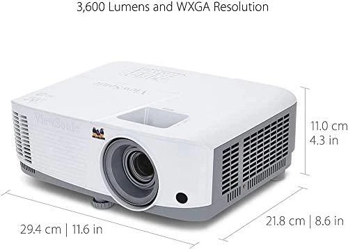 Projektorius ViewSonic PA503W (DLP, WXGA, 3600 ANSI, VGA x2, HDMI)