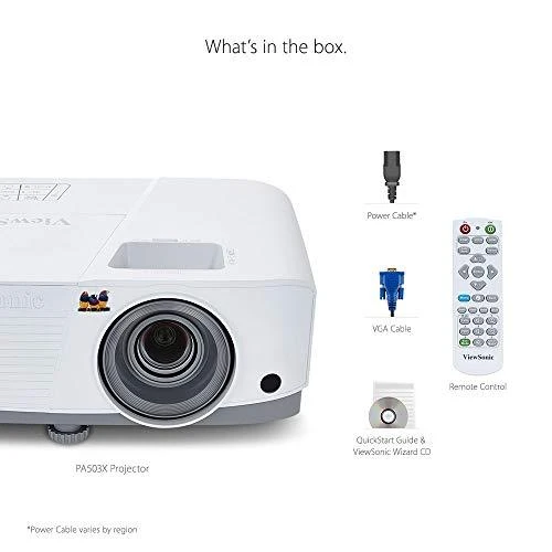 Projektorius ViewSonic PA503X (DLP, XGA, 3600 ANSI, VGA x2, HDMI)