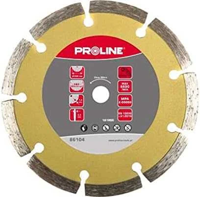 Proline Tarcza Segmentuotas deimantinis diskas (kiet.pumpuras) 180 * 2,6 * 7,5 * 22,23 prolino