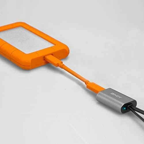 USB Prailginimo Laidas - LINDY USB 3.2 5Gbps C/C Aktyvus Prailginimo Laidas, 5 m, Juodas