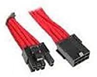 Nanoxia PCIe 6-pin - PCIe 6-pin, 0.3m, Raudona (NX6PV3ER)