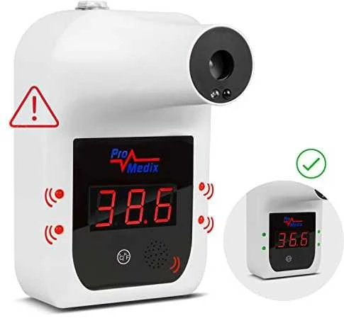 Infraraudonųjų spindulių sieninis termometras Promedix PR-685