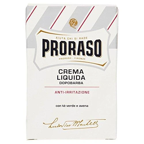 Jautrios odos balzamas po skutimosi Proraso White Line After Shave Balm, 100 ml