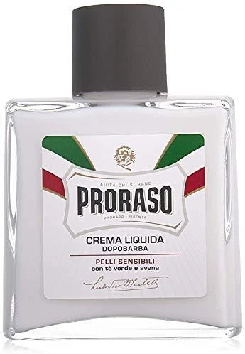 Jautrios odos balzamas po skutimosi Proraso White Line After Shave Balm, 100 ml