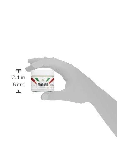 Proraso Sensitive Skin Pre Shave Cream Kremas prieš skutimąsi, 100 ml