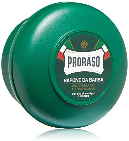 Proraso Green Line Gaivinamasis skutimosi muilas indelyje, 150 ml