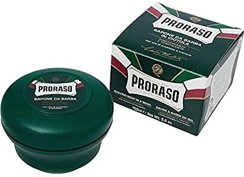 Proraso Green Line Gaivinamasis skutimosi muilas indelyje, 150 ml